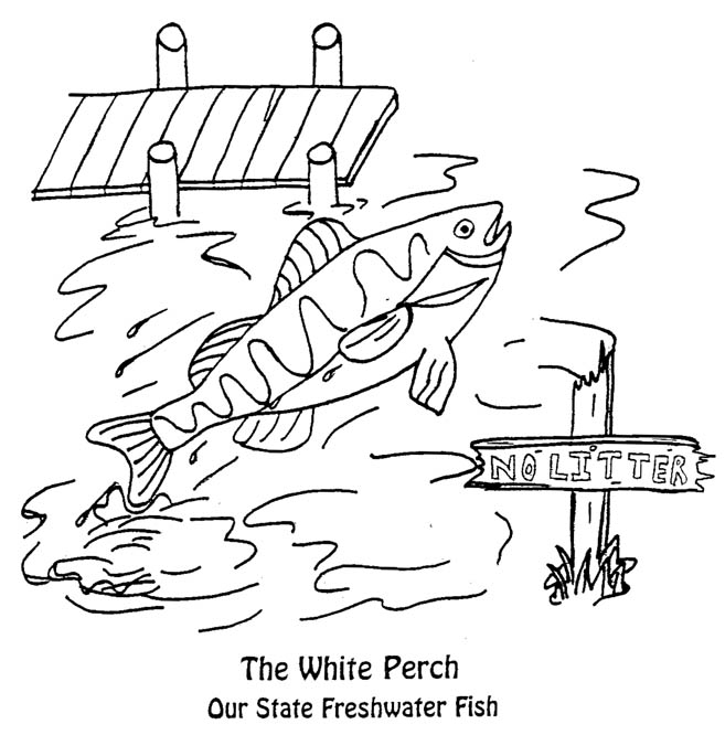 washington state fish coloring pages